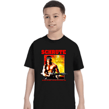Load image into Gallery viewer, Secret_Shirts T-Shirts, Youth / XS / Black Dwight Rambo