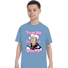 Load image into Gallery viewer, Secret_Shirts T-Shirts, Youth / XS / Powder Blue Doctor Doll