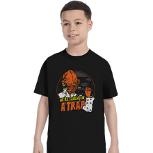 Load image into Gallery viewer, Shirts T-Shirts, Youth / XL / Black Caught In A Trap