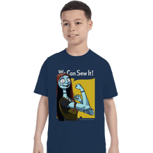 Load image into Gallery viewer, Shirts T-Shirts, Youth / Small / Navy Sally Rosie
