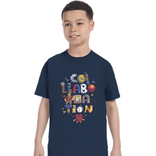 Load image into Gallery viewer, Daily_Deal_Shirts T-Shirts, Youth / XS / Navy Collaboration