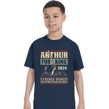 Load image into Gallery viewer, Daily_Deal_Shirts T-Shirts, Youth / XS / Navy Strange Women 2024