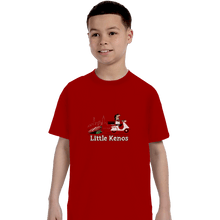 Load image into Gallery viewer, Shirts T-Shirts, Youth / XL / Red Little Kenos
