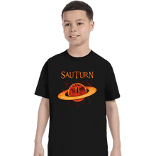 Load image into Gallery viewer, Daily_Deal_Shirts T-Shirts, Youth / XS / Black Sauturn