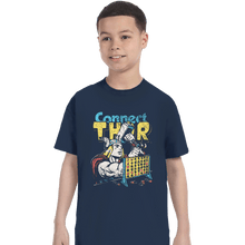Load image into Gallery viewer, Secret_Shirts T-Shirts, Youth / XS / Navy Connect Thor