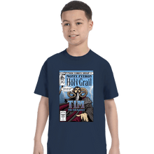 Load image into Gallery viewer, Shirts T-Shirts, Youth / XS / Navy Call Me Tim