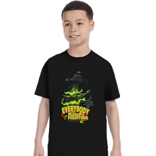 Load image into Gallery viewer, Secret_Shirts T-Shirts, Youth / XS / Black Little Bit Frightening