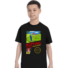 Load image into Gallery viewer, Shirts T-Shirts, Youth / XS / Black Lee Carvallo's Putting Challenge