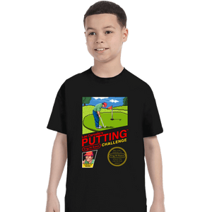 Shirts T-Shirts, Youth / XS / Black Lee Carvallo's Putting Challenge