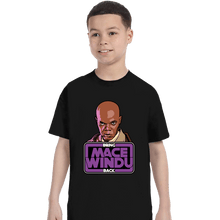 Load image into Gallery viewer, Secret_Shirts T-Shirts, Youth / XS / Black Bring Mace Windu Back