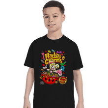 Load image into Gallery viewer, Shirts T-Shirts, Youth / XL / Black Harley Charms