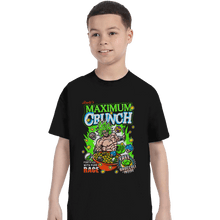 Load image into Gallery viewer, Shirts T-Shirts, Youth / XL / Black Maximum Crunch