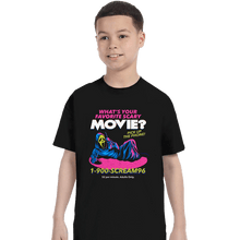 Load image into Gallery viewer, Secret_Shirts T-Shirts, Youth / XS / Black 1 900 Scream 96