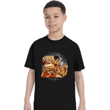 Load image into Gallery viewer, Secret_Shirts T-Shirts, Youth / XS / Black Punch Of The Titan