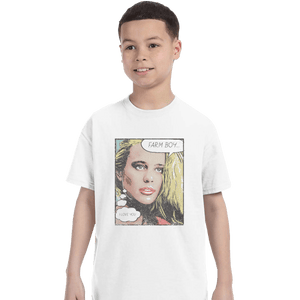 Shirts T-Shirts, Youth / XS / White Farm Boy
