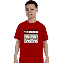 Load image into Gallery viewer, Daily_Deal_Shirts T-Shirts, Youth / XS / Red The Hobbes Album