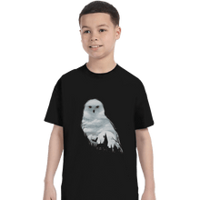 Load image into Gallery viewer, Shirts T-Shirts, Youth / XL / Black Magical Owl