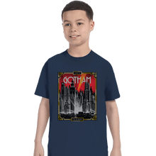 Load image into Gallery viewer, Shirts T-Shirts, Youth / XL / Navy Visit Gotham