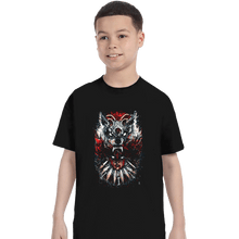Load image into Gallery viewer, Secret_Shirts T-Shirts, Youth / XS / Black The Wolf Princess