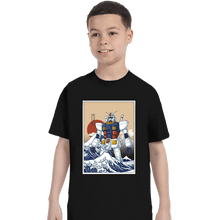 Load image into Gallery viewer, Secret_Shirts T-Shirts, Youth / XS / Black Kanagawa Gundam