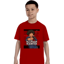 Load image into Gallery viewer, Shirts T-Shirts, Youth / XL / Red Red Dragon Redemption