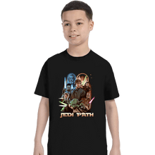 Load image into Gallery viewer, Shirts T-Shirts, Youth / XS / Black Jedi Path