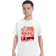 Load image into Gallery viewer, Daily_Deal_Shirts T-Shirts, Youth / XS / White Classic Commando X