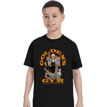 Load image into Gallery viewer, Shirts T-Shirts, Youth / XS / Black Golden's Gym