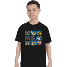 Load image into Gallery viewer, Shirts T-Shirts, Youth / XL / Black The Digi Bunch