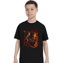 Load image into Gallery viewer, Daily_Deal_Shirts T-Shirts, Youth / XS / Black The Tiefling Warrior
