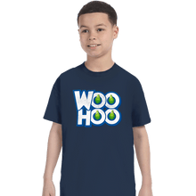 Load image into Gallery viewer, Secret_Shirts T-Shirts, Youth / XS / Navy Woohoo