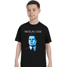 Load image into Gallery viewer, Daily_Deal_Shirts T-Shirts, Youth / XS / Black Nic Cage