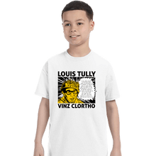 Load image into Gallery viewer, Secret_Shirts T-Shirts, Youth / XS / White Louis Tully