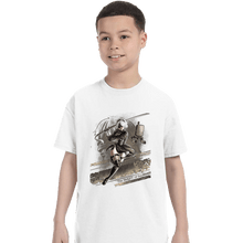 Load image into Gallery viewer, Shirts T-Shirts, Youth / XS / White The Weight Of The World