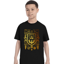 Load image into Gallery viewer, Daily_Deal_Shirts T-Shirts, Youth / XS / Black Waker Of Time