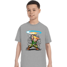 Load image into Gallery viewer, Daily_Deal_Shirts T-Shirts, Youth / XS / Sports Grey Sonic Disc