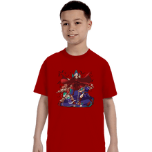 Load image into Gallery viewer, Shirts T-Shirts, Youth / XS / Red Smashelvania