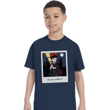 Load image into Gallery viewer, Shirts T-Shirts, Youth / XL / Navy First Day At School