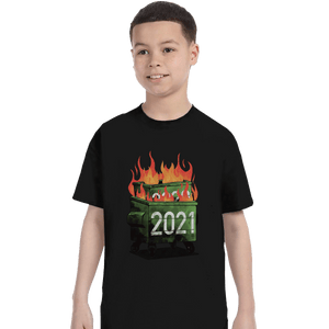 Shirts T-Shirts, Youth / XS / Black 2021 Double Dumpster Fire