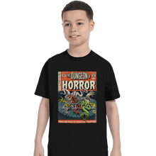 Load image into Gallery viewer, Shirts T-Shirts, Youth / XS / Black The Dungeon Of Horror