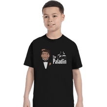 Load image into Gallery viewer, Shirts T-Shirts, Youth / XL / Black The Paladin