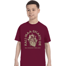 Load image into Gallery viewer, Shirts T-Shirts, Youth / XS / Maroon Kali Maa