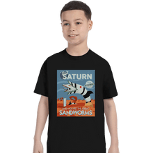 Load image into Gallery viewer, Shirts T-Shirts, Youth / XL / Black Visit Saturn