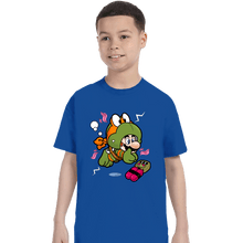 Load image into Gallery viewer, Shirts T-Shirts, Youth / XS / Royal Blue Super Mikey Suit