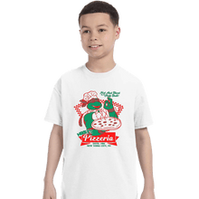 Load image into Gallery viewer, Secret_Shirts T-Shirts, Youth / XS / White Mikey's Pizzeria
