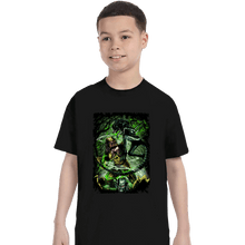 Load image into Gallery viewer, Secret_Shirts T-Shirts, Youth / XS / Black Alien Predator