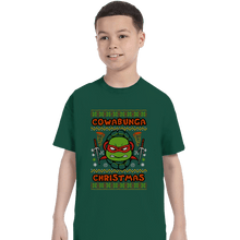 Load image into Gallery viewer, Shirts T-Shirts, Youth / XS / Forest Raphael Christmas