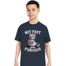 Load image into Gallery viewer, Shirts T-Shirts, Youth / XS / Dark Heather Not Fast Just Furious