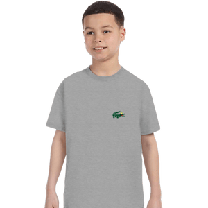 Shirts T-Shirts, Youth / XS / Sports Grey Mischievous Logo