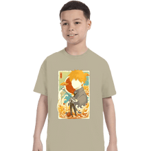 Load image into Gallery viewer, Daily_Deal_Shirts T-Shirts, Youth / XS / Sand Musha-e-denji